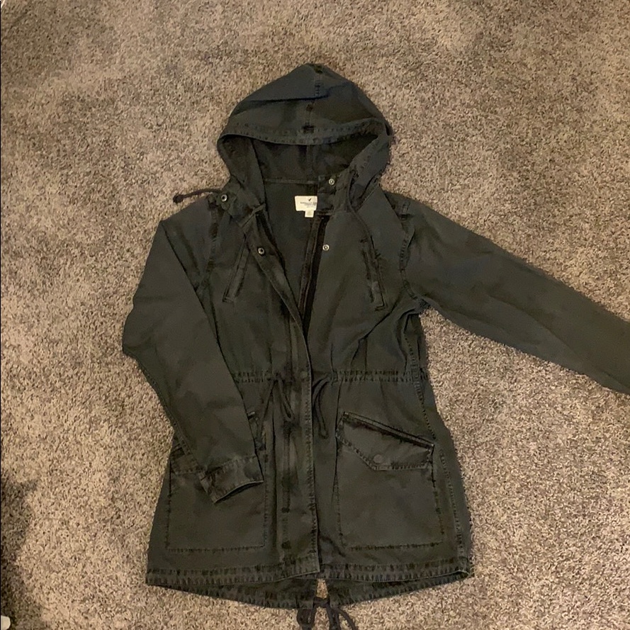 Navy/Gray Utility Jacket